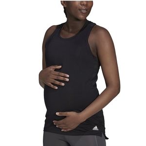 Adidas Women's Black Maternity Tank Top
